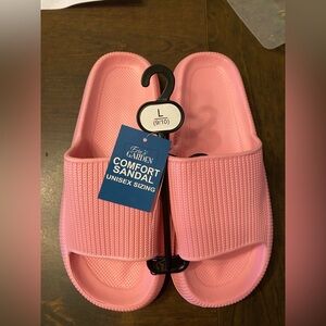Erin's Garden Pink Comfort Sandals NWT